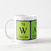 Walid Periodenname Tasse (Links)