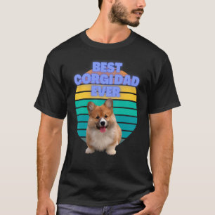 Waliser Corgi Besitzer Hund Vintage Bester Cor T-Shirt