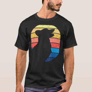 Waliser Corgi für Damen Vintage-Sonne-Hundebesitze T-Shirt