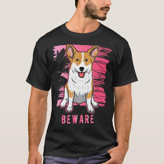 Waliser Corgi für Männer Frau T-Shirt (Vorderseite)