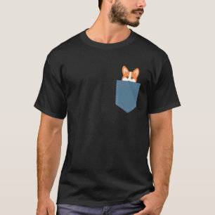 Waliser Corgi in einer Tasche Süßer Hund Hunde T-Shirt