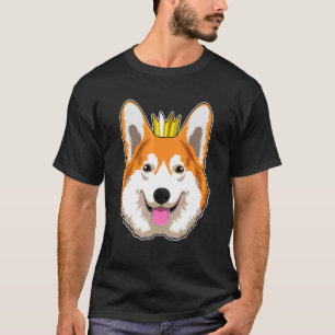 Waliser Corgi Krone T-Shirt