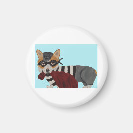Waliser Corgi Leckerli Dieb Einbrecher Magnet