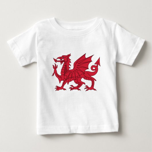 Waliser-Drache Baby T-shirt (Vorderseite)