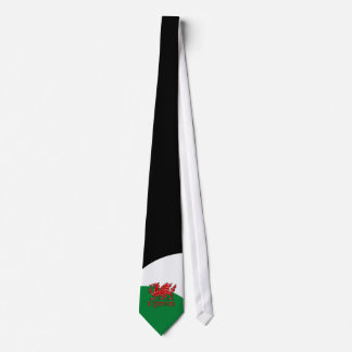 Waliser-Drache Cymru Krawatten-Grün rotes weißes Krawatte