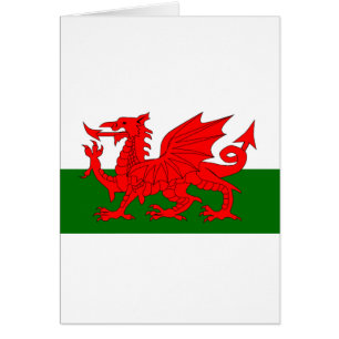 Waliser-Drache-Flagge
