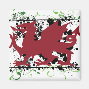 Waliser-Drache-Magneten Magnet
