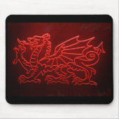 Waliser-Drache NeonMosepad, Mousemat Mousepad (Vorne)