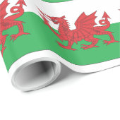 Waliser-Drache-Packpapier Geschenkpapier (Rolleneckpunkt)