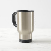 Waliser-Drache-rostfreier Stahl-Reise-Tasse Reisebecher (Vorderseite Links)