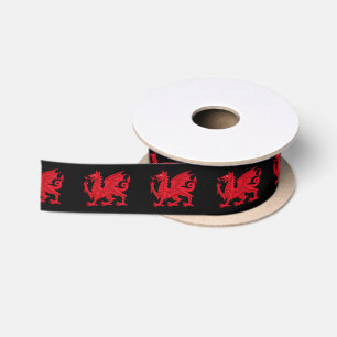Waliser-Drache Satinband