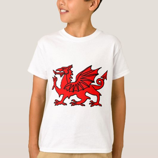 Waliser-Drache T-Shirt (Vorderseite)