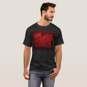 Waliser-Drache-T-Shirt T-Shirt (Vorne ganz)