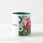 Waliser-Drache Tasse (Zentrum)