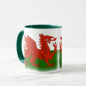 Waliser-Drache-Tasse Tasse (Vorderseite Links)