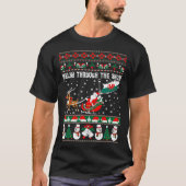 Waliser durch die Schnee-hässliche T-Shirt (Vorderseite)