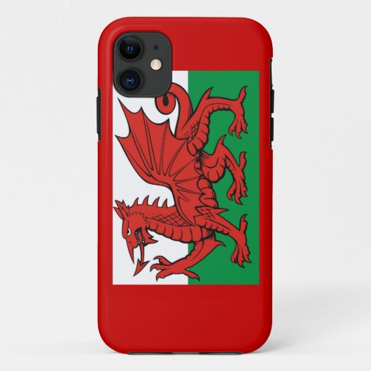 Waliser-Flagge, "Cymru morgens byth", Case-Mate iPhone Hülle (Rückseite)