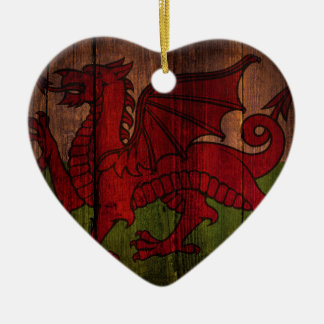 Waliser-Flagge Keramikornament