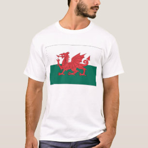 Waliser-Flagge T-Shirt