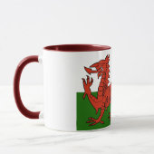 Waliser-Flagge Tasse (Links)