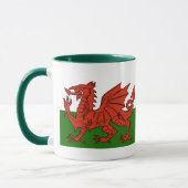 Waliser-Flagge Tasse (Links)
