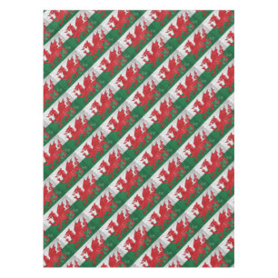Waliser-Flagge Tischdecke