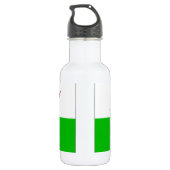 Waliser-Flagge Trinkflasche (Rückseite)