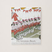 Waliser-Fußballersatz Puzzle (Vertikal)