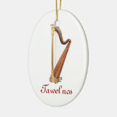 Waliser-Harfen-Verzierung Keramikornament (Links)