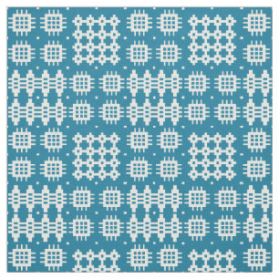 Waliser-Imitat-Tapisserie-aquamarines Blau auf Stoff