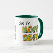 Waliser-Kaffee-Tasse: Hoffi Coffi, Nastutiums Tasse (VorderseiteRechts)