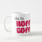 Waliser-Kaffee-Tasse: Hoffi Coffi, Rosa und Orange Tasse (Links)