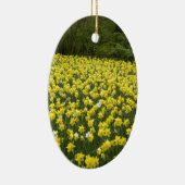 Waliser-Narzissen, Cymru morgens byth Keramik Ornament (Rechts)