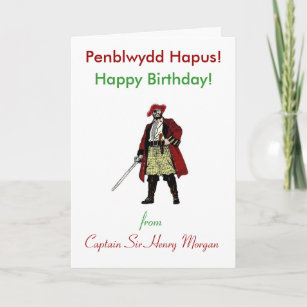 Captain Morgan Karten Zazzle De