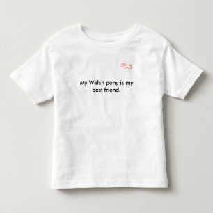 Waliser-Pony-Pfeiler-Gesellschaft von Amerika Kleinkind T-shirt