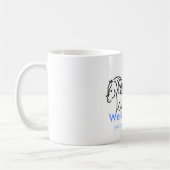 Waliser-Pony u. Pfeiler-Gesellschaft von Amerika Kaffeetasse (Links)