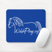 Waliser-Pony u. Pfeiler-Gesellschaft von Amerika Mousepad (Mit Mouse)