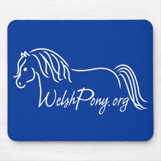 Waliser-Pony u. Pfeiler-Gesellschaft von Amerika Mousepad (Vorne)
