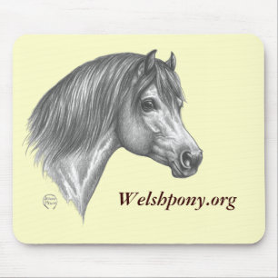 Waliser-PonyMausunterlage Mousepad