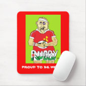 WALISER-RUGBY MOUSEPAD (Mit Mouse)