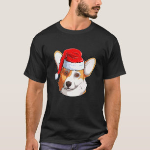 Waliser Santa Corgmas Weihnachten Corgi Hund Für H T-Shirt
