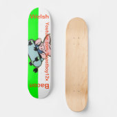 Waliser-Speck-Skateboard Skateboard (Vorderseite)