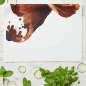 Waliser-Springerspaniel-Kunst Geschirrtuch (Gefaltet)