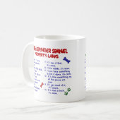 WALISER-SPRINGERSPANIEL PL2 KAFFEETASSE (Vorderseite Links)