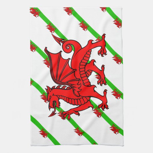 Waliser stripes Flagge Handtuch (Vertikal)