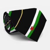 Waliser stripes Flagge Krawatte (Gerollt)