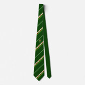 Waliser stripes Flagge Krawatte (Vorderseite)