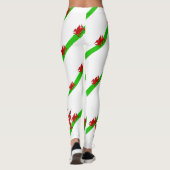 Waliser stripes Flagge Leggings (Rückseite)