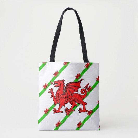 Waliser stripes Flagge Tasche (Vorderseite)