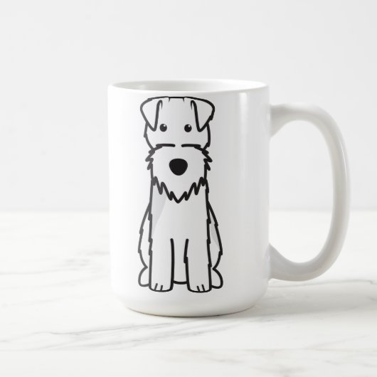 Waliser-Terrier-HundeCartoon Kaffeetasse (Rechts)
